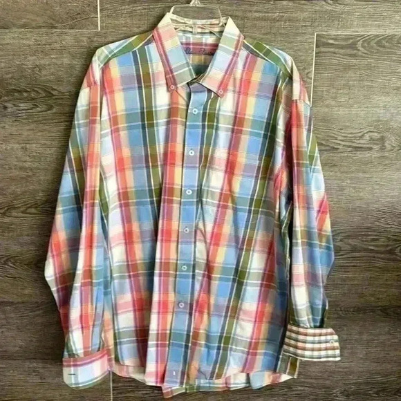 Alan Flusser shirt EUC - Picture 1 of 4